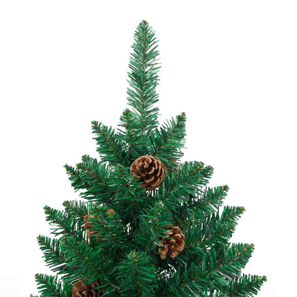 Árbol de Navidad Delgado Verde 72 x 72 x 180 cm PVC M 4
