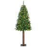 Árbol de Navidad Delgado Verde 77 x 77 x 210 cm PVC 1