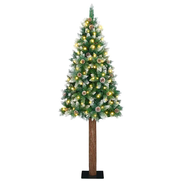 Árbol de Navidad Delgado Verde 72 x 72 x 180 cm PVC D