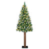 Árbol de Navidad Delgado Verde 72 x 72 x 180 cm PVC 1