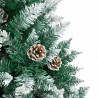 Árbol de Navidad Delgado Verde 72 x 72 x 180 cm PVC 5