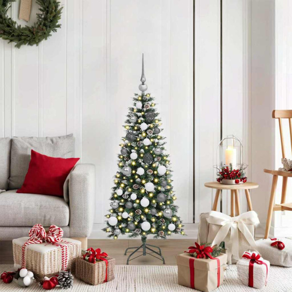 Árbol de Navidad artificial Verde 120 cm PVC D