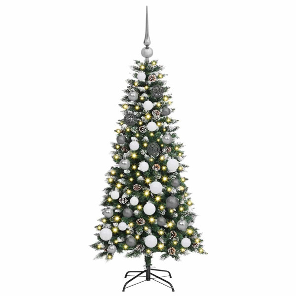 Árbol de Navidad artificial Verde 120 cm PVC M 3