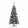 Árbol de Navidad artificial Verde 120 cm PVC 5