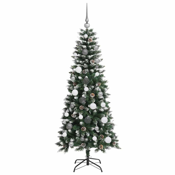 Árbol de Navidad artificial Verde 150 cm PVC M 5