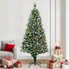 Árbol de Navidad artificial Verde 180 cm PVC 1