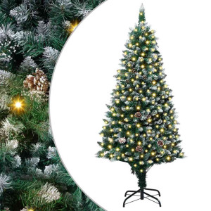 Árbol de Navidad artificial Verde 180 cm PVC H