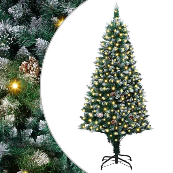 Árbol de Navidad artificial Verde 180 cm PVC M 2