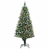 Árbol de Navidad artificial Verde 180 cm PVC 3