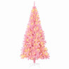 Árboles de Navidad Artificiales Rosa 180 cm PVC 2