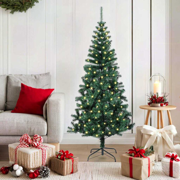Árbol de Navidad artificial Verde 150 cm PVC D