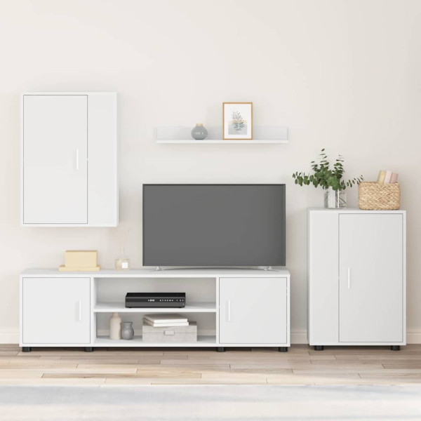 Juego de mueble de TV de 4 piezas 4 pcs M 3