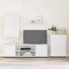 Juego de mueble de TV de 4 piezas 4 pcs 3