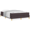 Cama tipo Box Spring Marrón 140 x 200 cm 4
