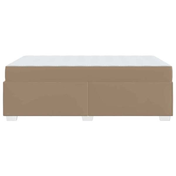 Estructura de cama Capuchino 90 x 200 cm Cuero sintético M 3