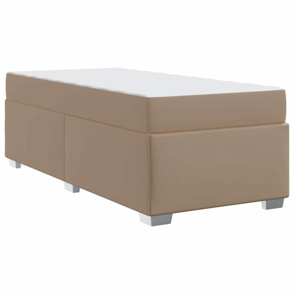 Estructura de cama Capuchino 90 x 200 cm Cuero sintético M 4