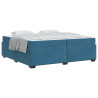 Estructura de cama Azul oscuro 200 x 200 cm Terciopelo 3