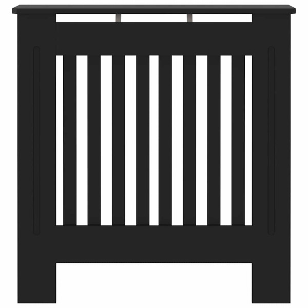 Cubierta de Radiador 2 pcs Negro 78 x 19 x 81.5 cm M 4