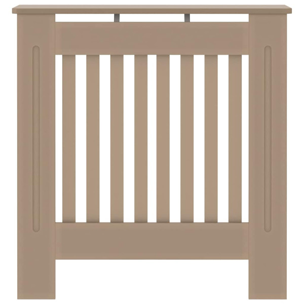 Cubierta de Radiador 2 pcs Marrón 78 x 19 x 81.5 cm M 4