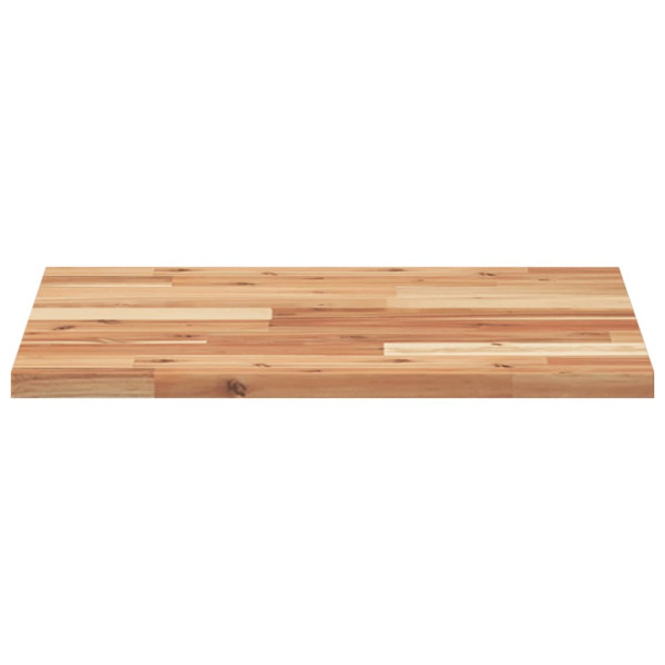 Tablero de mesa cuadrado madera maciza de acacia 50x50x2 cm M 4