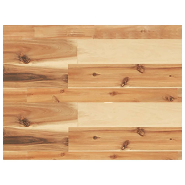 Tablero de mesa rectangular madera maciza acacia 40x30x4 cm M 2