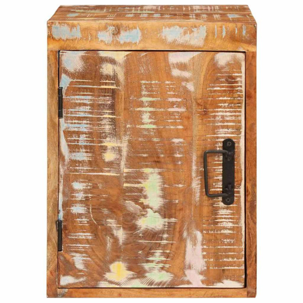 Mesa de Noche Marrón 35 x 33 x 48 cm madera sólida recuperada M 5