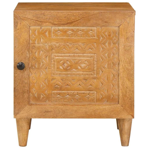 Mesa de Noche 2 pcs Marrón claro 40 x 33 x 46 cm M 5