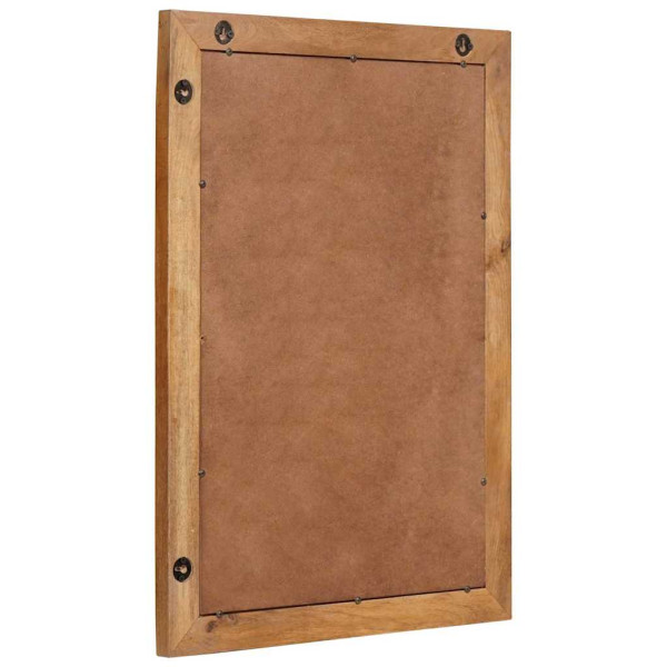Espejo Marrón claro 57 x 70 x 3 cm madera maciza de mango M 3