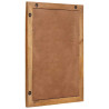 Espejo Marrón claro 57 x 70 x 3 cm madera maciza de mango 3