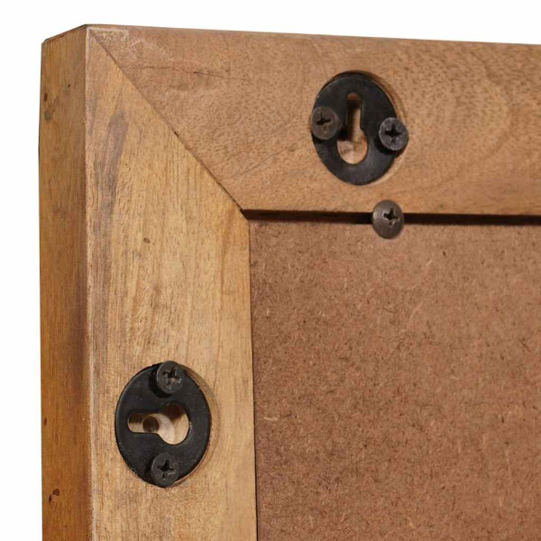 Espejo Marrón claro 57 x 70 x 3 cm madera maciza de mango M 5