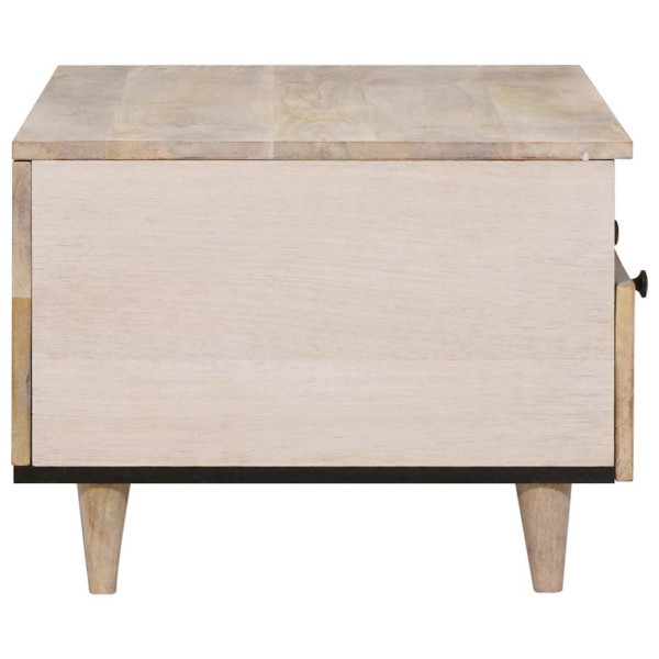 Mesa de Café 80 x 54 x 40 cm madera maciza de mango M 4