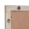 Espejo con espejo 57 x 70 x 3 cm madera maciza de mango 5
