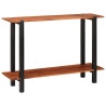 Mesa Consola Marrón 110 x 30 x 75 cm madera maciza de acacia 1