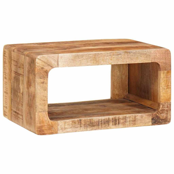 Mesas de noche 45 x 30 x 24 cm madera maciza de mango M 2