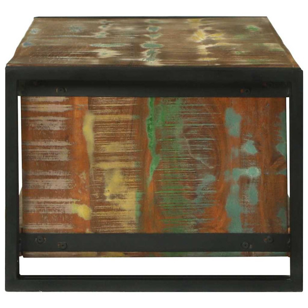 Mesa de Café Marrón 120 x 50 x 38 cm madera maciza reciclada M 4