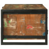 Mesa de Café Marrón 90 x 50 x 38 cm madera maciza reciclada 5