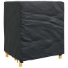 Funda para muebles de exterior Negro 116 x 100 x 120 cm 210D 3