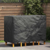 Funda para muebles de exterior Negro 130 x 80 x 70 cm 210D 1