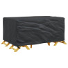 Funda para muebles de exterior Negro 172 x 113 x 73 cm 600D 3