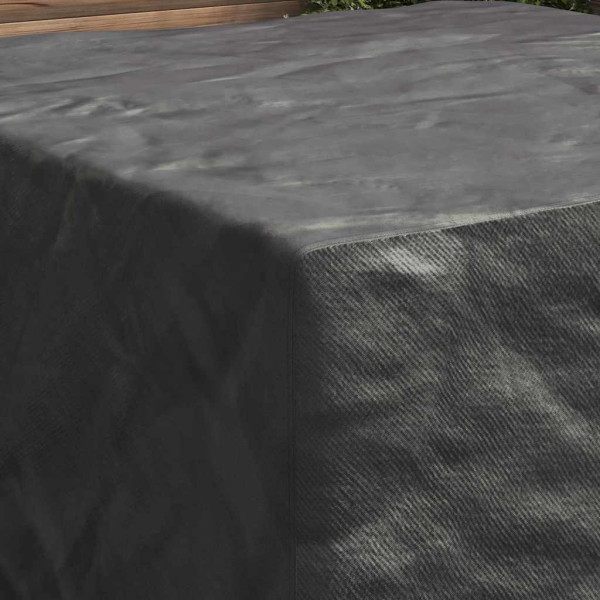Funda para muebles de exterior Negro 180 x 190 x 85 cm 210D M 4
