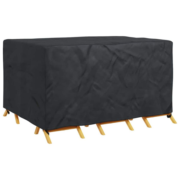 Funda para muebles de exterior Negro 180 x 120 x 74 cm 210D M 3