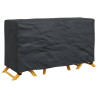 Funda para muebles de exterior Negro 180 x 70 x 90 cm 210D 3