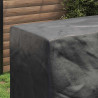 Funda para muebles de exterior Negro 180 x 70 x 90 cm 600D 4