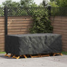 Funda para muebles de exterior Negro 200 x 110 x 70 cm 210D 1