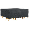 Funda para muebles de exterior Negro 200 x 190 x 85 cm 600D 3