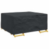 Funda para muebles de exterior Negro 200 x 150 x 85 cm 600D 3