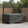 Funda para muebles de exterior Negro 200 x 165 x 80 cm 210D 1