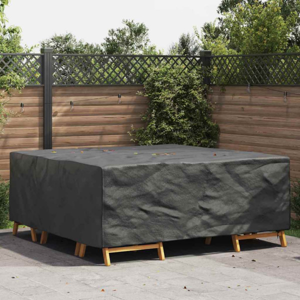 Funda para muebles de exterior Negro 200 x 200 x 90 cm 420D D