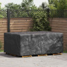 Funda para muebles de exterior Negro 210 x 130 x 70 cm 600D 1