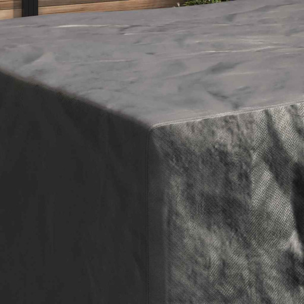 Funda para muebles de exterior Negro 220 x 190 x 85 cm 210D M 4